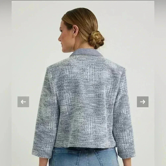 Joseph Ribkoff Tweed Jacket Style 222064 - Picture 5 of 11